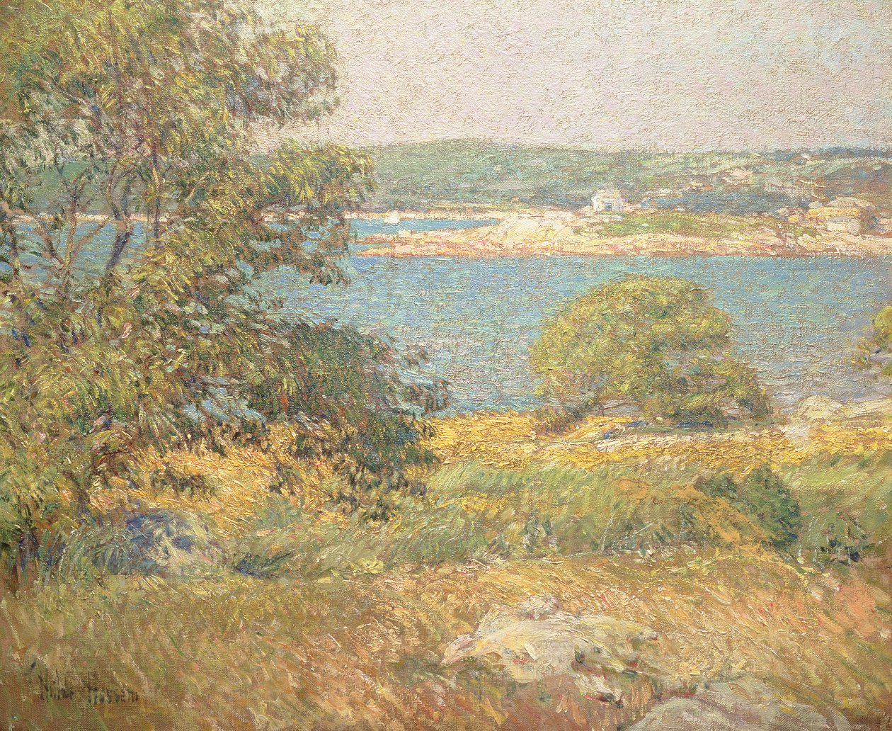 Ten Pound Island, c.1896-99 (olie på lærred) af Childe Frederick Hassam