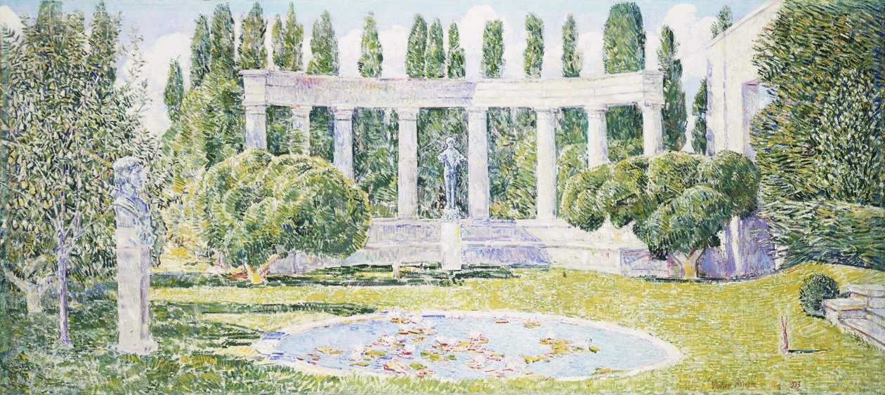 Bartlett Gardens, Amagansett af Childe Frederick Hassam