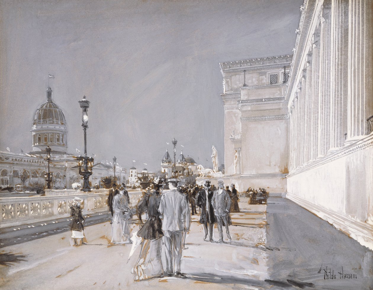 Verdensudstillingen, Chicago af Childe Frederick Hassam