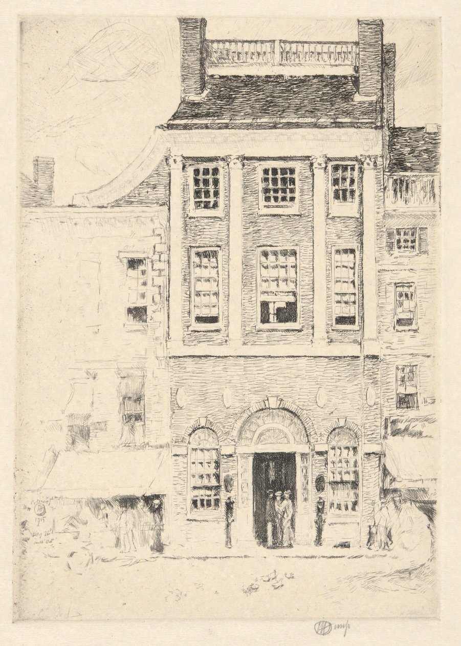 Athenæum af Childe Hassam