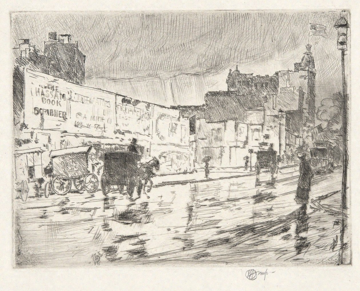 Reklametavler af Childe Hassam