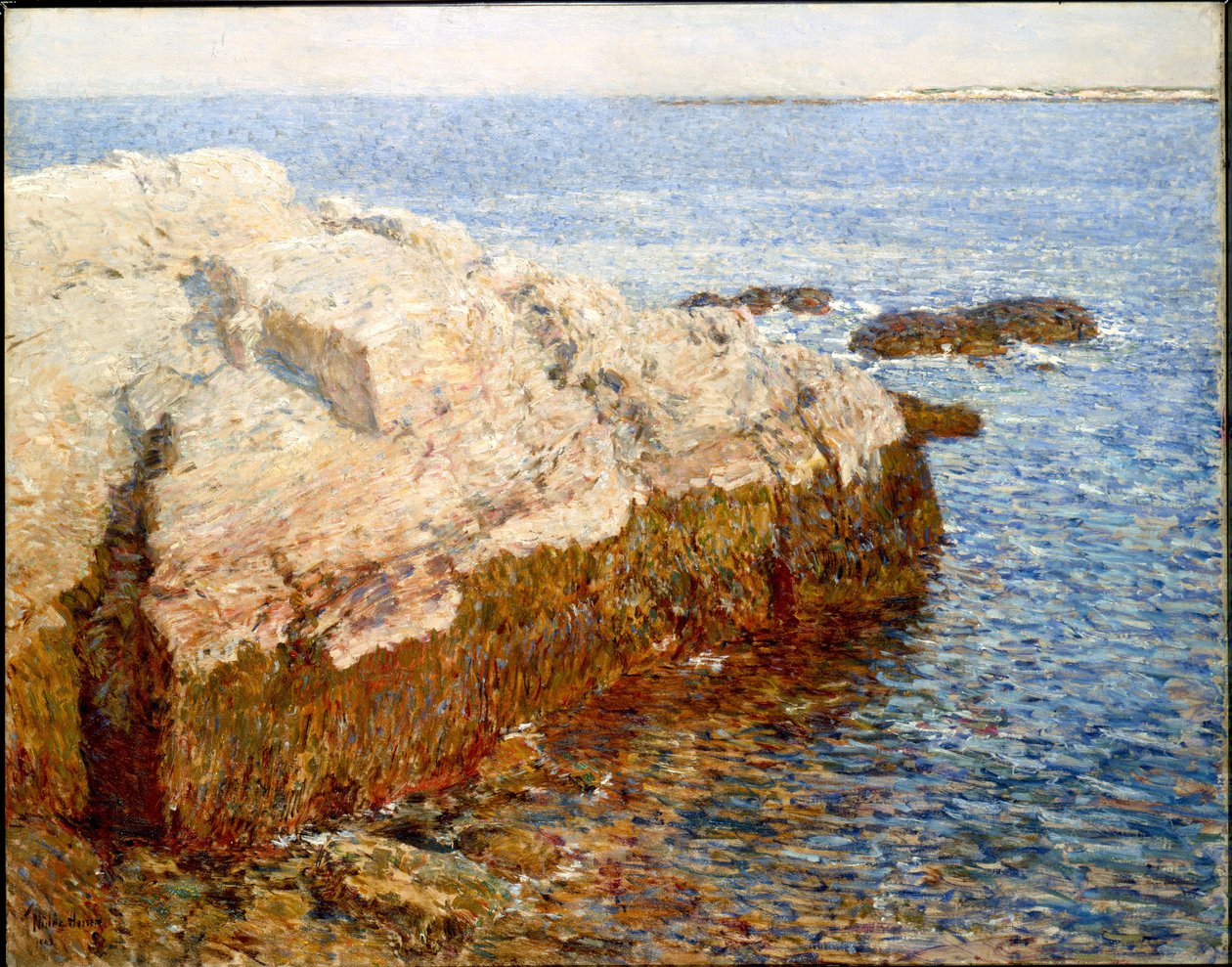 Klippesten - Appledore af Childe Hassam