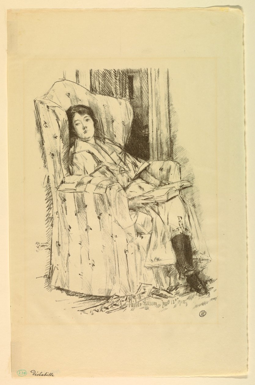 Afklædt af Childe Hassam