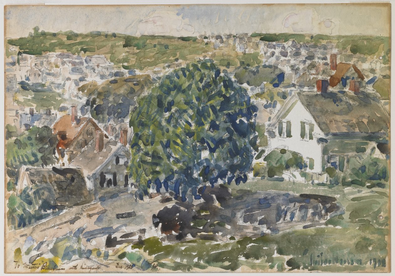 Landskab af Childe Hassam