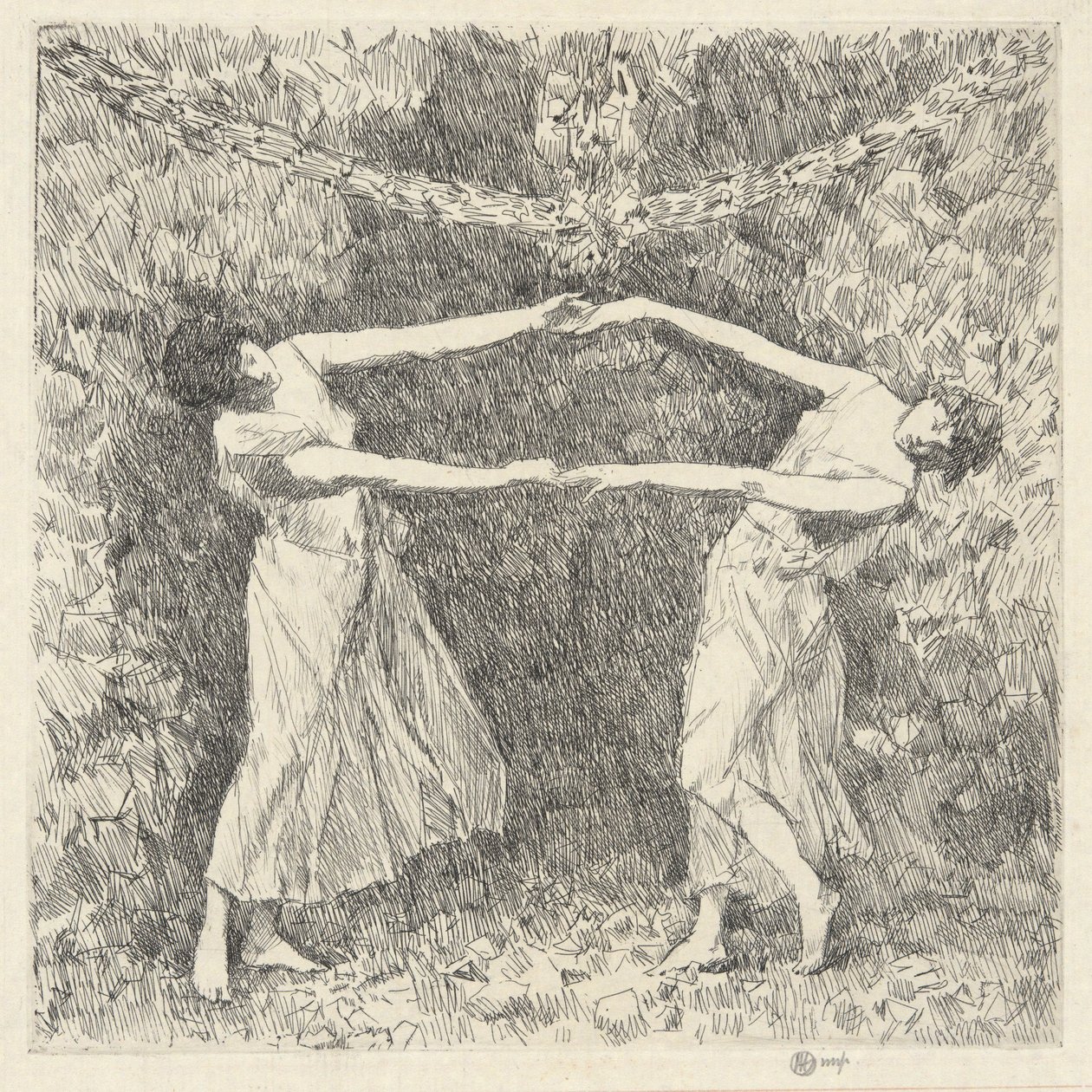 Laurel Dans af Childe Hassam
