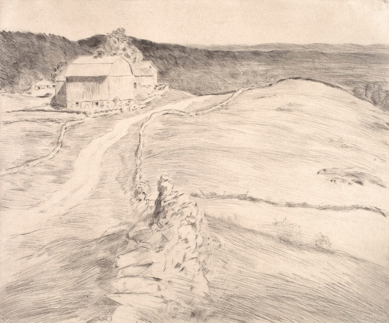 Long Ridge af Childe Hassam