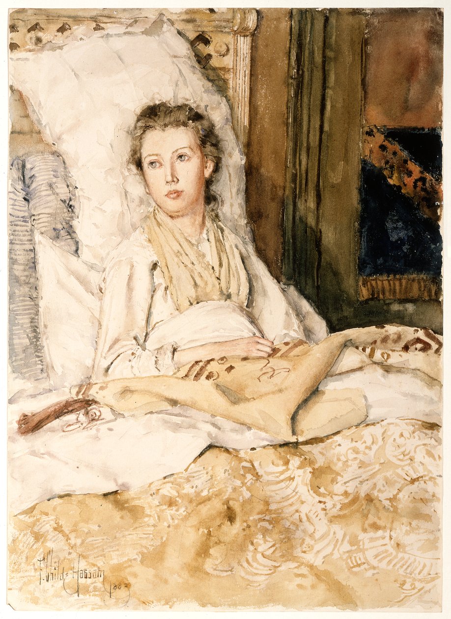 Maud Syning af Childe Hassam