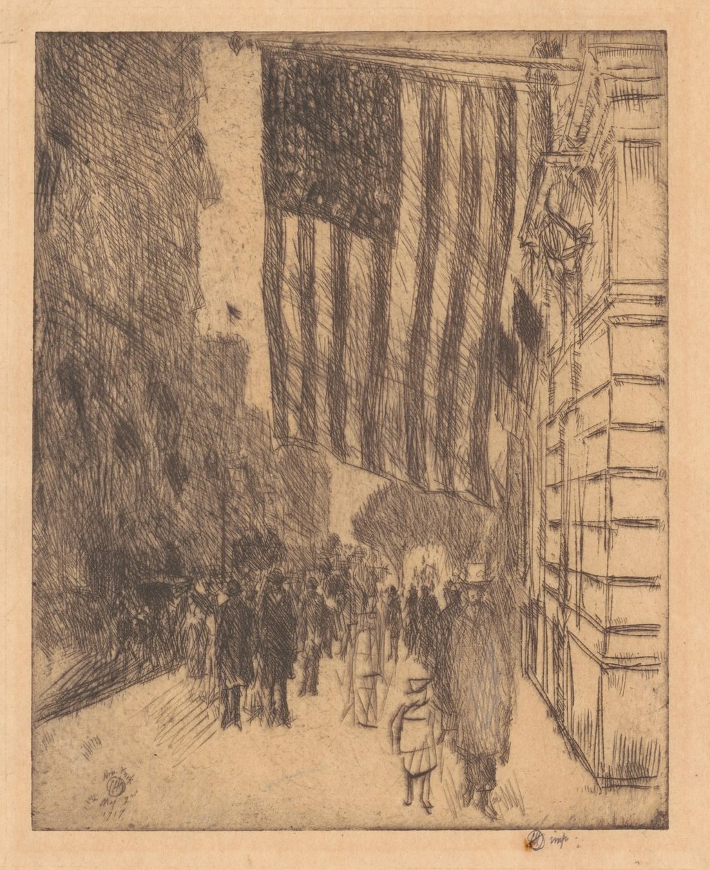 Flaget af Childe Hassam