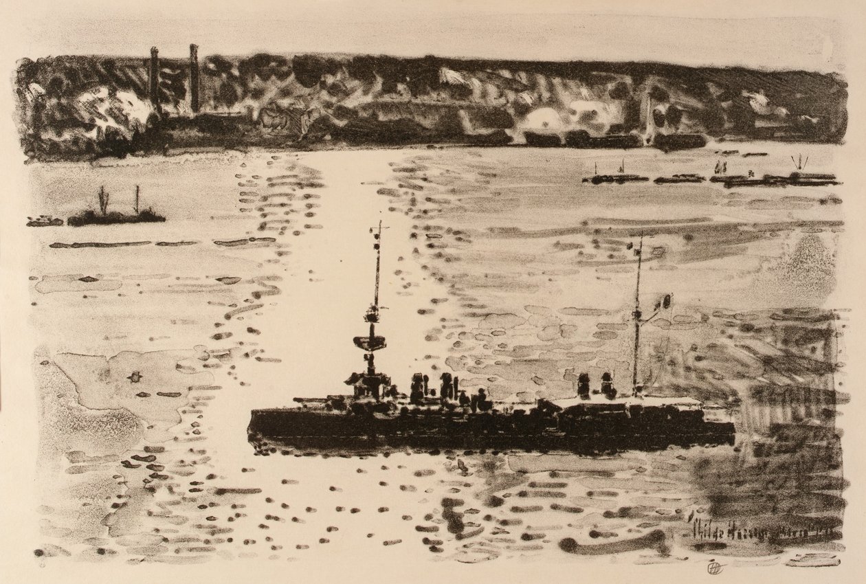 Den franske krydser af Childe Hassam