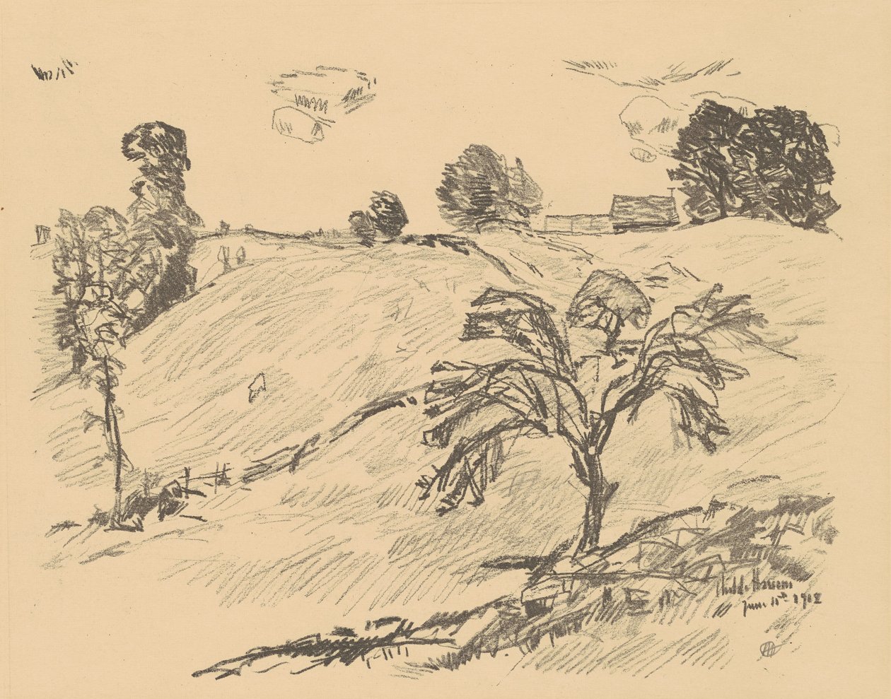 Landet Nod af Childe Hassam