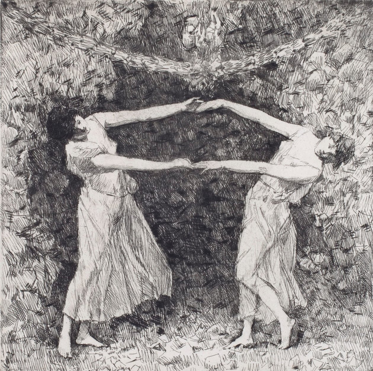 Laurbærdansen af Childe Hassam