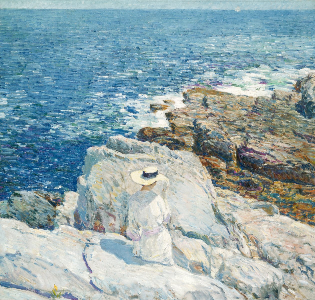 The South Ledges, Appledore, 1913 af Childe Hassam