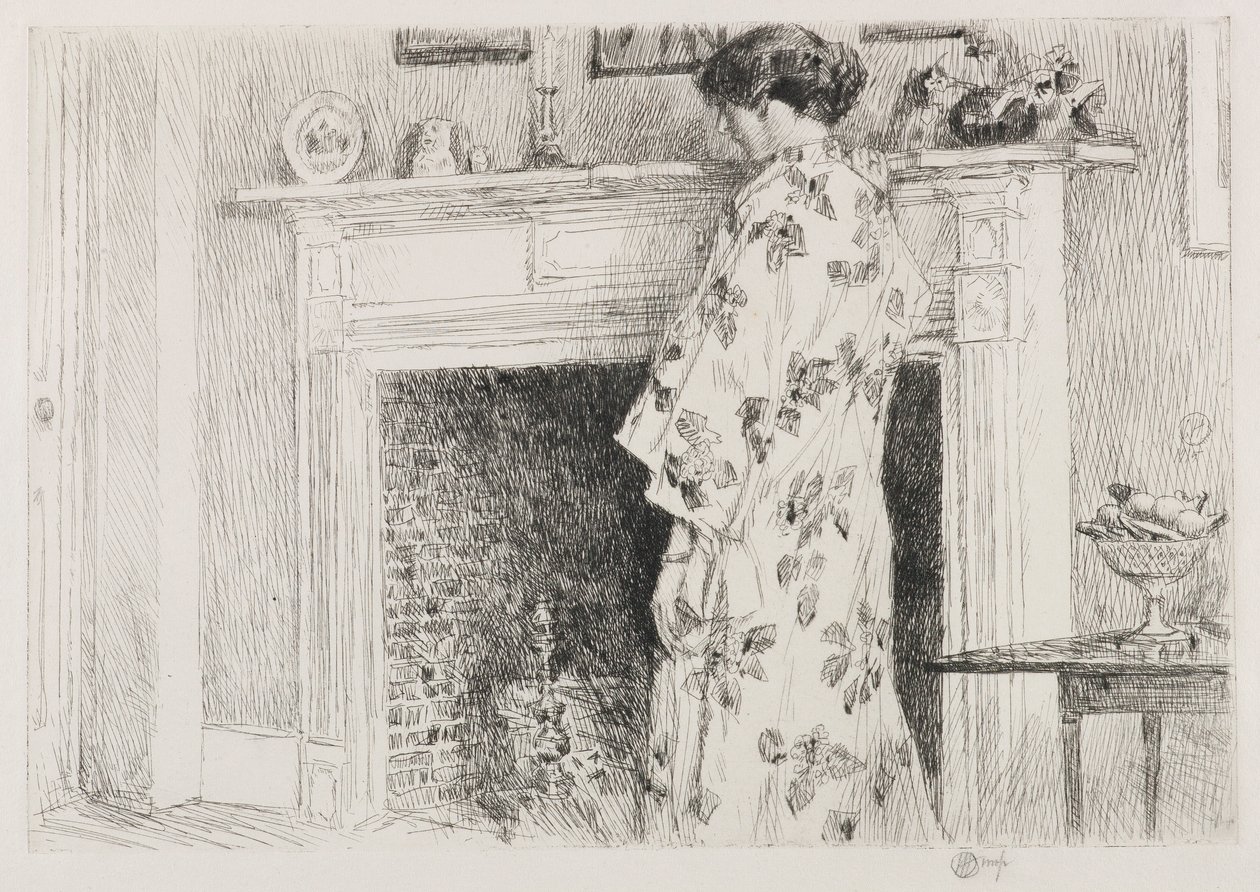 Den hvide kimono af Childe Hassam