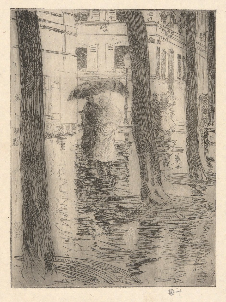 Zola af Childe Hassam