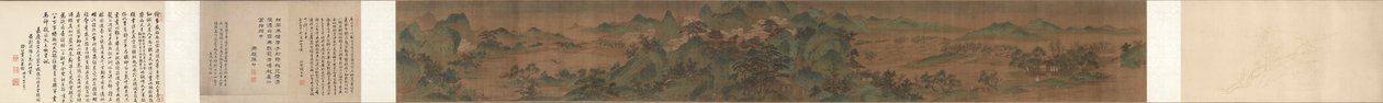 Landskab, Skyernes Palads af China, Qing dynasty