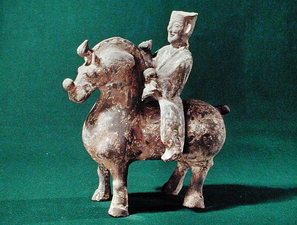 Rytter (terracotta) (se også 227642) af Chinese School