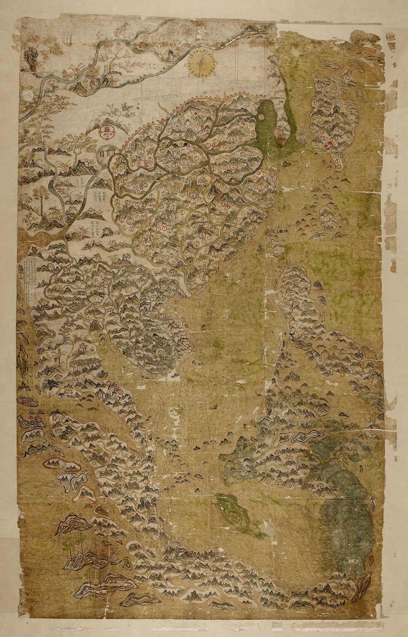 Selden-kortet over Kina af Chinese Master