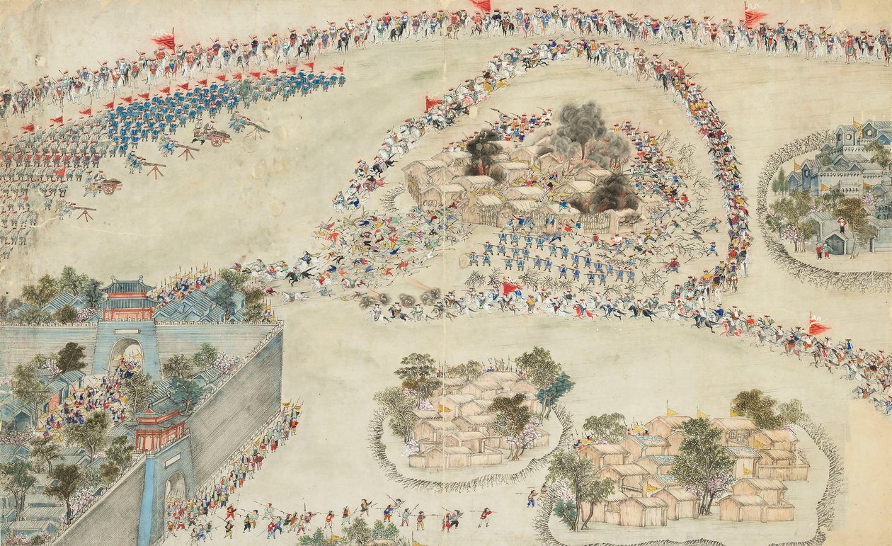 Taiping-oprøret efter 1864. af Chinese Master.