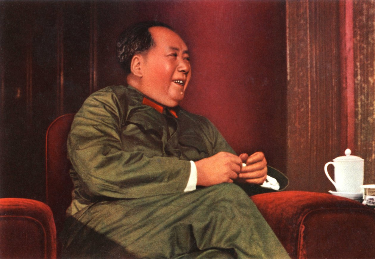 Portræt af Mao Zedong af Chinese Photographer