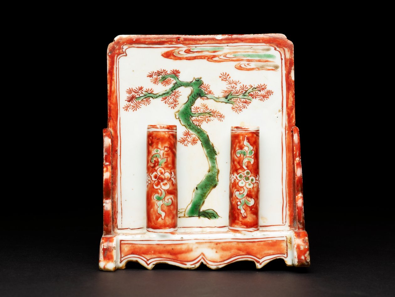 Børstestativ (porcelæn) af Chinese School