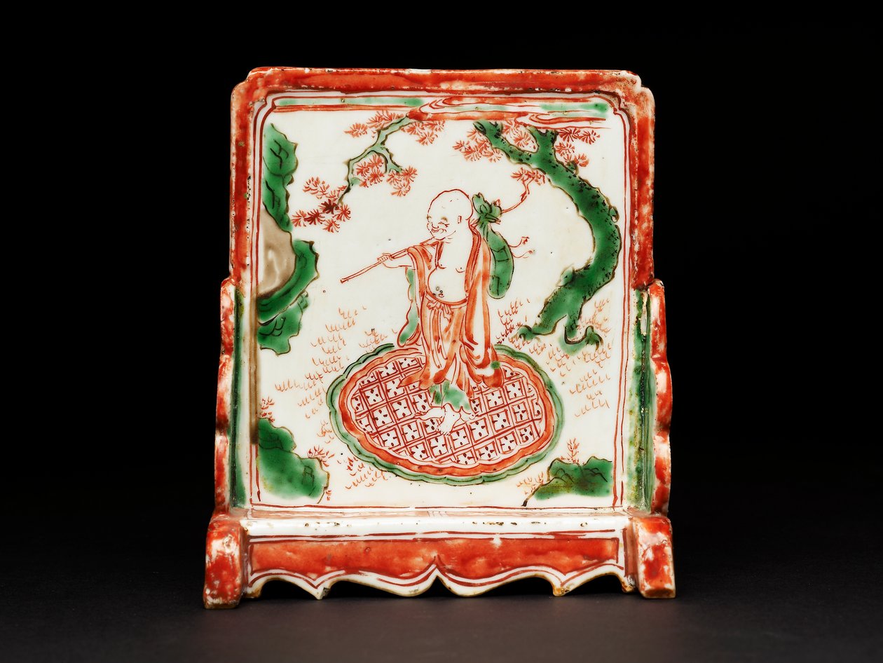 Børstestativ (porcelæn) af Chinese School