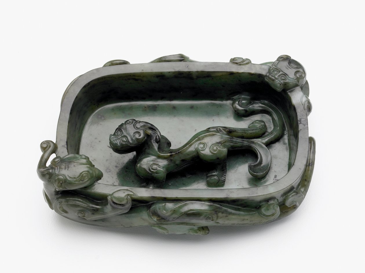 Børsteskive, 1700-tallet af Chinese School