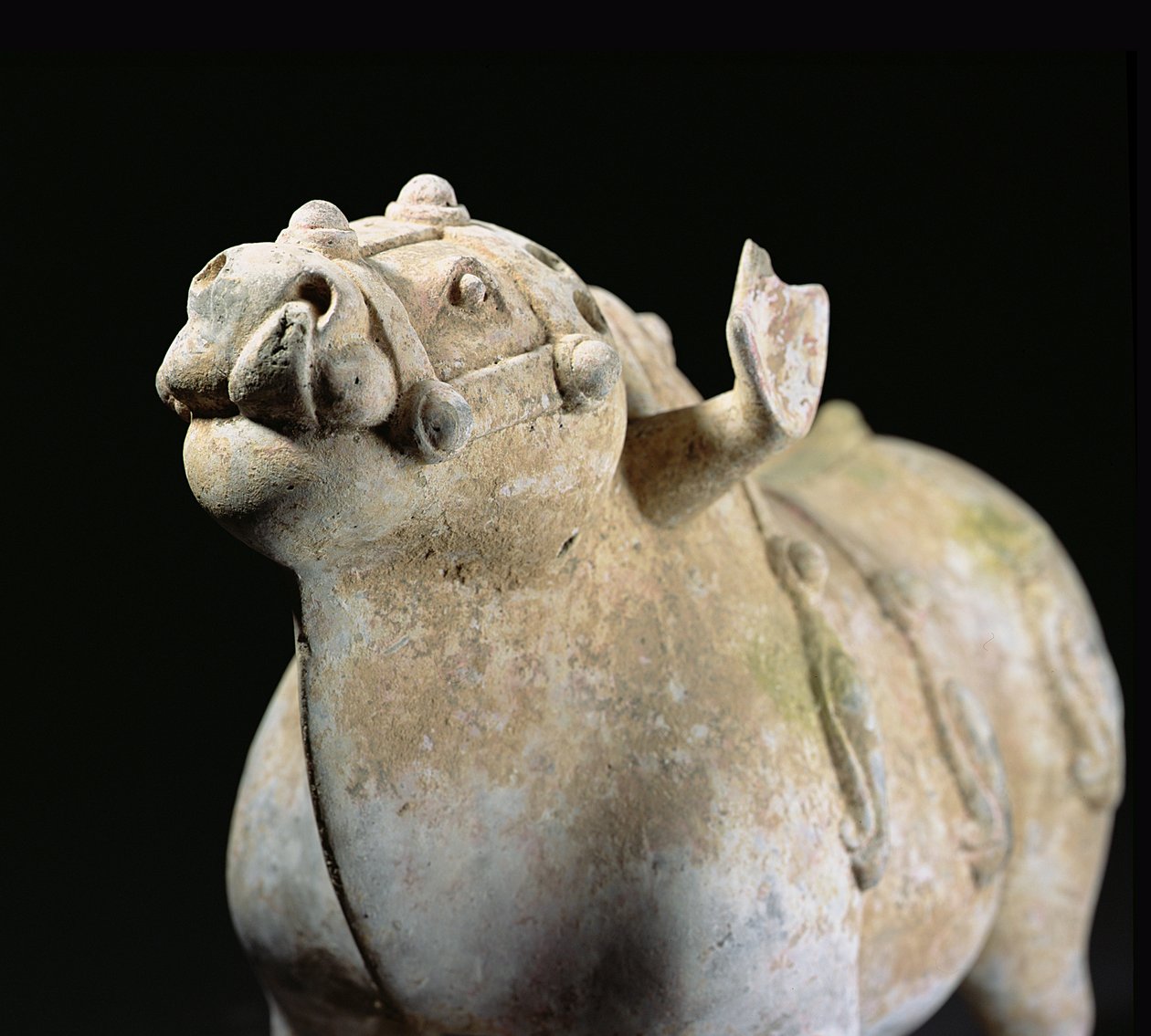 Tyr, krigsførende stater (1027-220 f.Kr.) (lertøj) (detaljer) (se 176595) af Chinese School