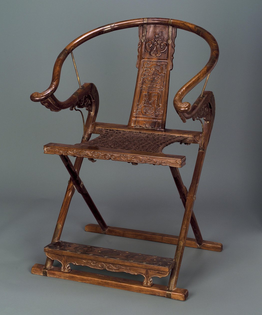 Stol (sammenklappelig), Ming-dynastiet, 1600-50 (palisander) af Chinese School
