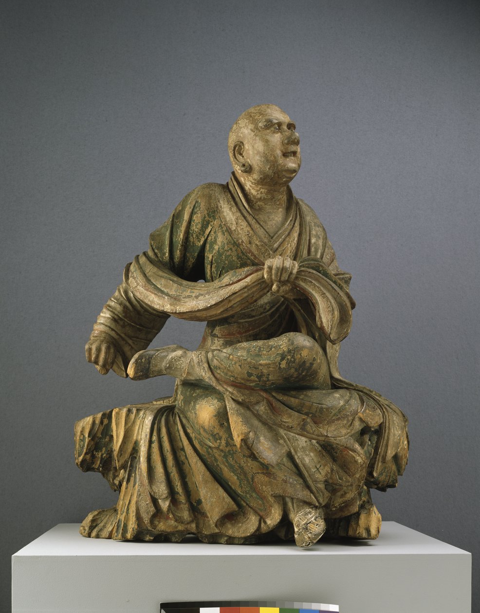Dragon Tamer Luohan, ca. 1300-tallet af Chinese School