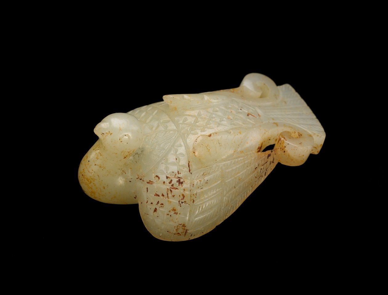 Ornament i form af en fugl, 600-700 af Chinese School