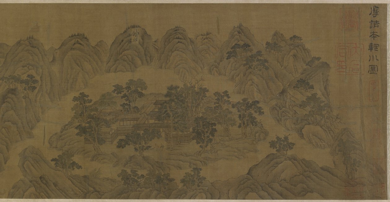 Wangchuan Villa, Ming eller Qing dynastiet af Chinese School