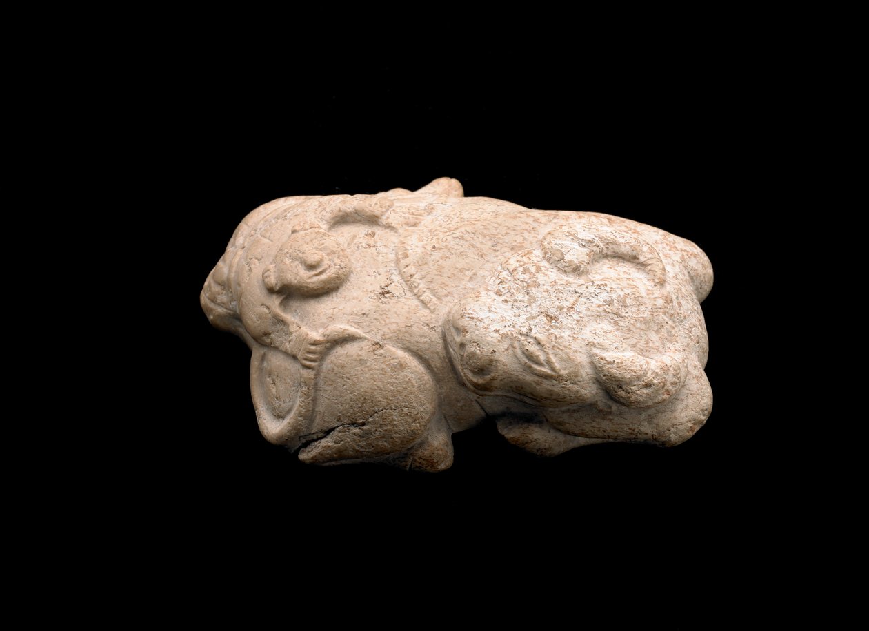 Vandbøfler og flokdreng, 1600-1700 af Chinese School