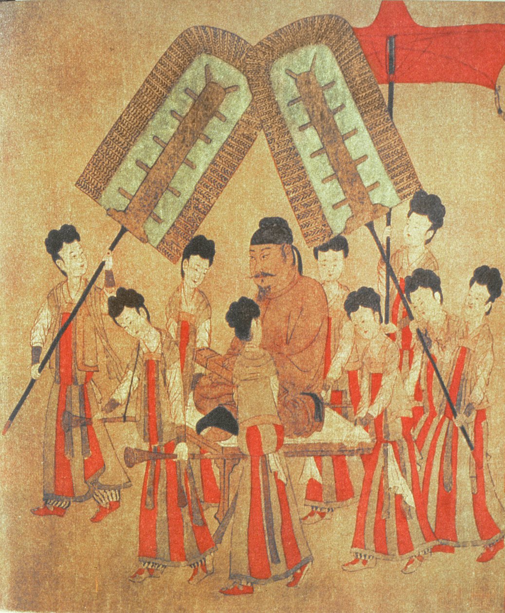 Yongle Emperor, faksimile af original kinesisk rulle af Chinese School