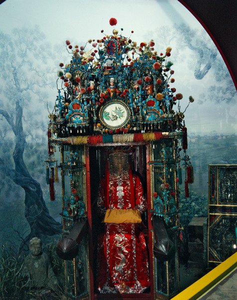 Brudepalanquin (for detaljer se 397533) af Chinese School Chinese School