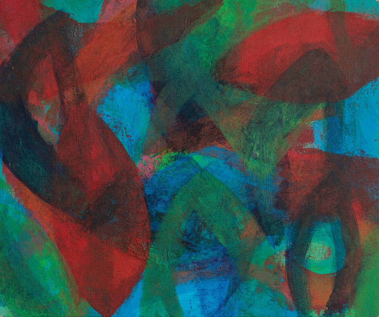 Abstrakt komposition, 2003 af Ching Fun Tso