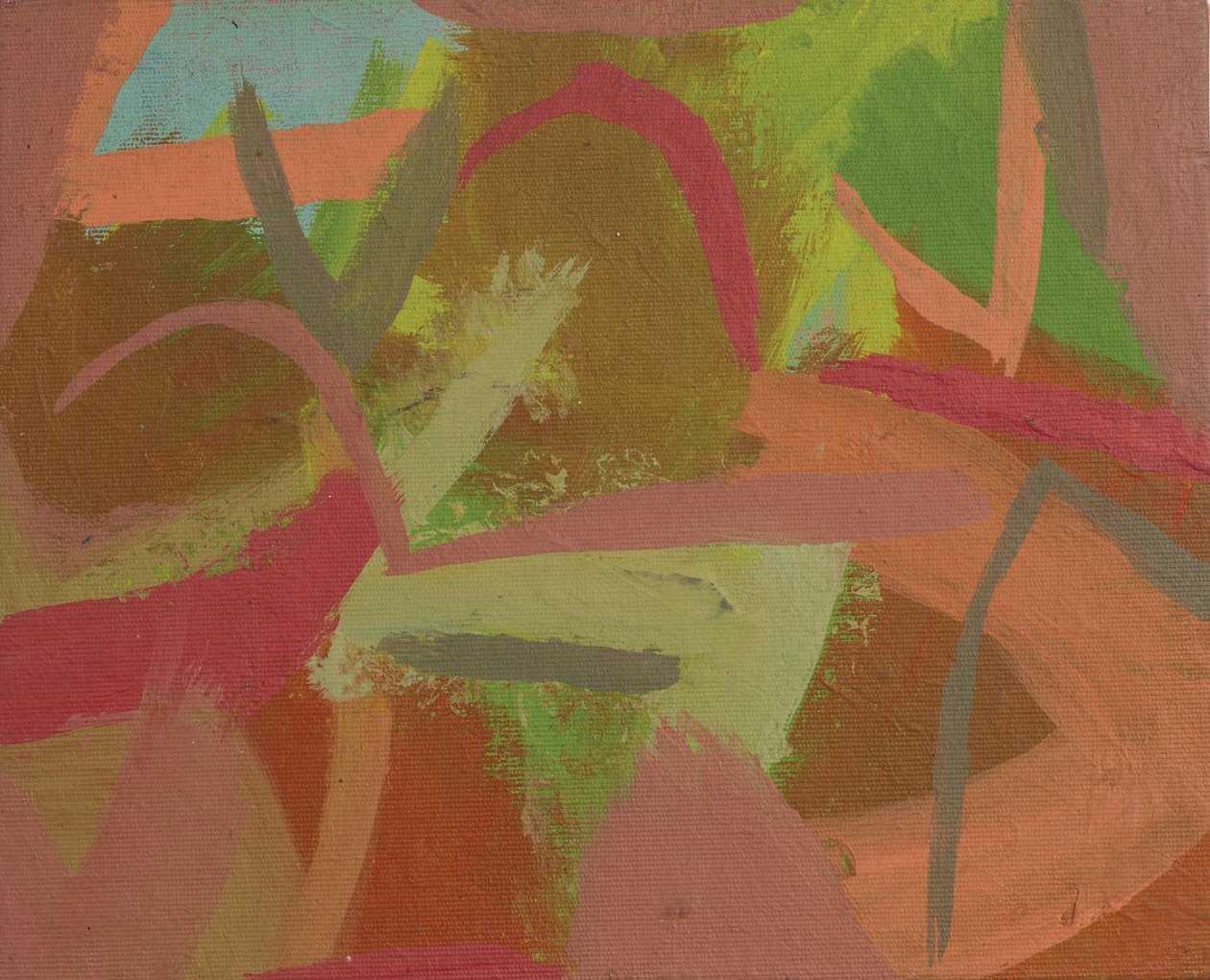Abstrakt komposition, 2003 af Ching Fun Tso