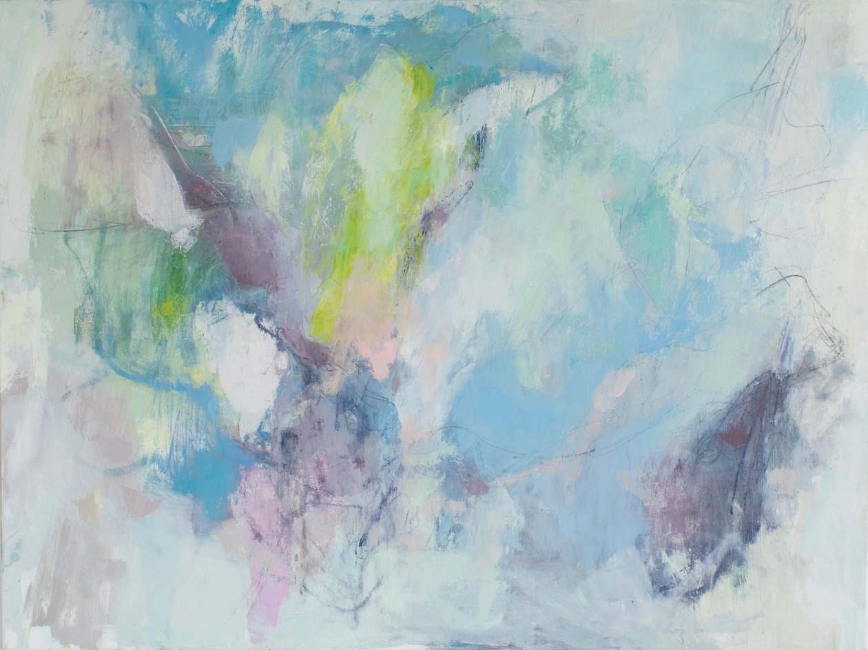 Abstrakt komposition, Organisk/plante serie, 2021 af Ching Fun Tso