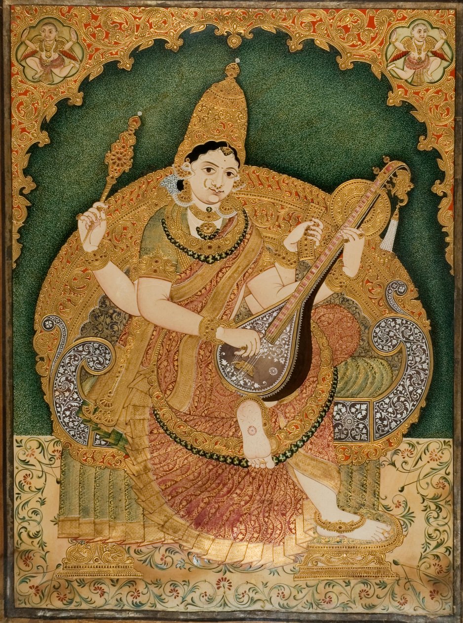 Saraswati af Chitragara Krishnappa