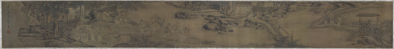 Landmænd, der kæmper i foråret af Chong Zhang