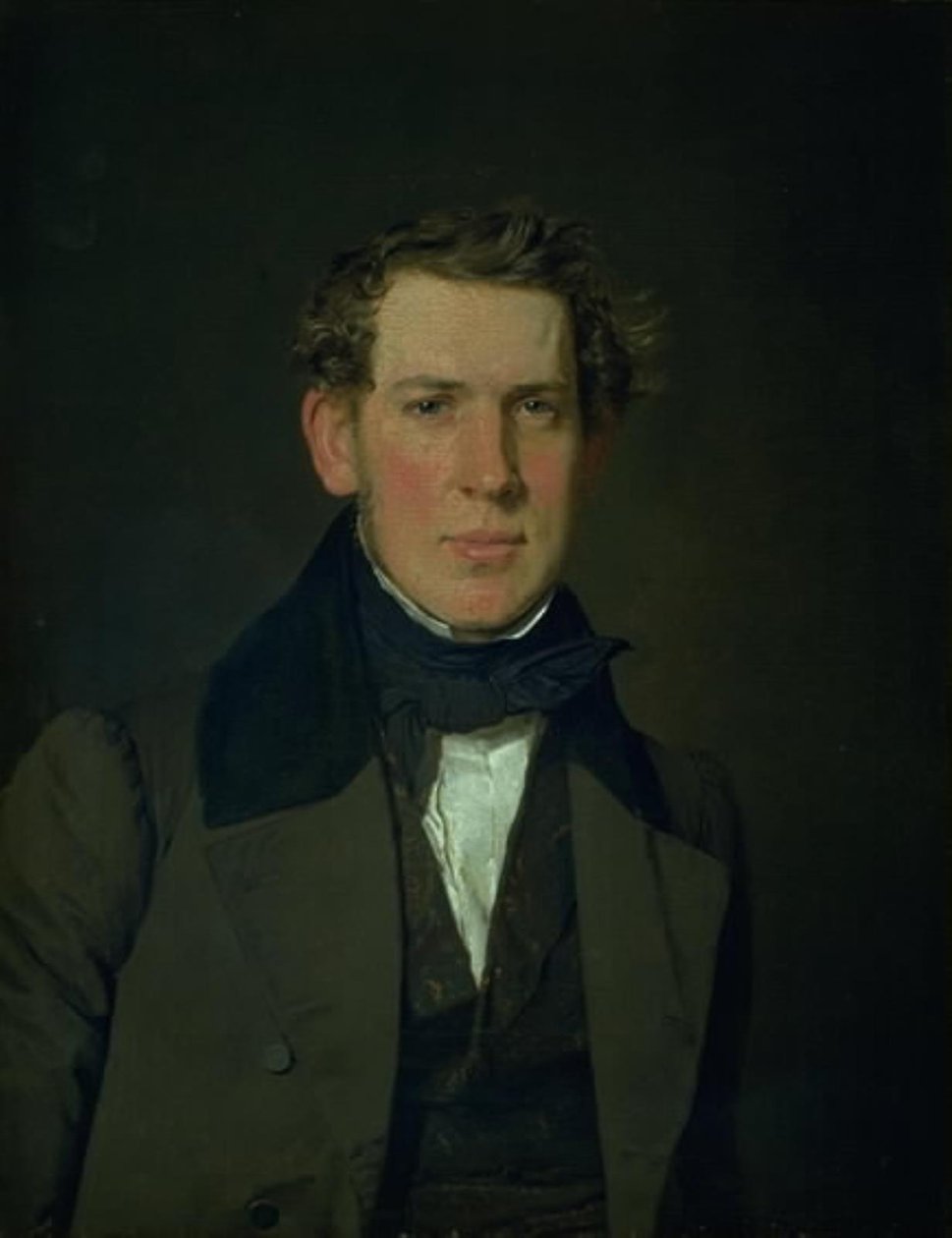 Portræt af Carl Adolf Feilberg af Christen Købke