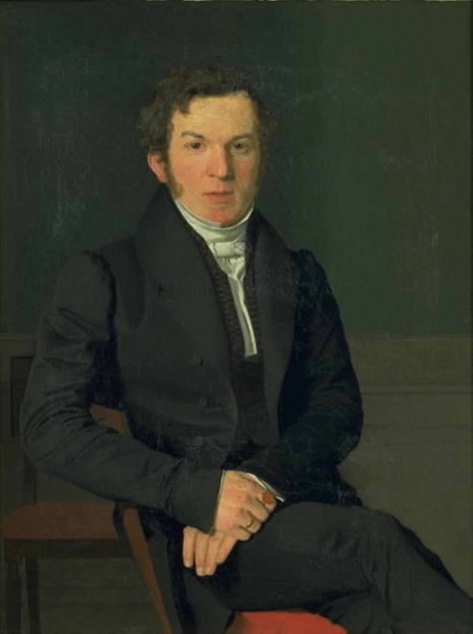 Portræt af kunstnerens fætter, Michael Christian Petersen af Christen Købke