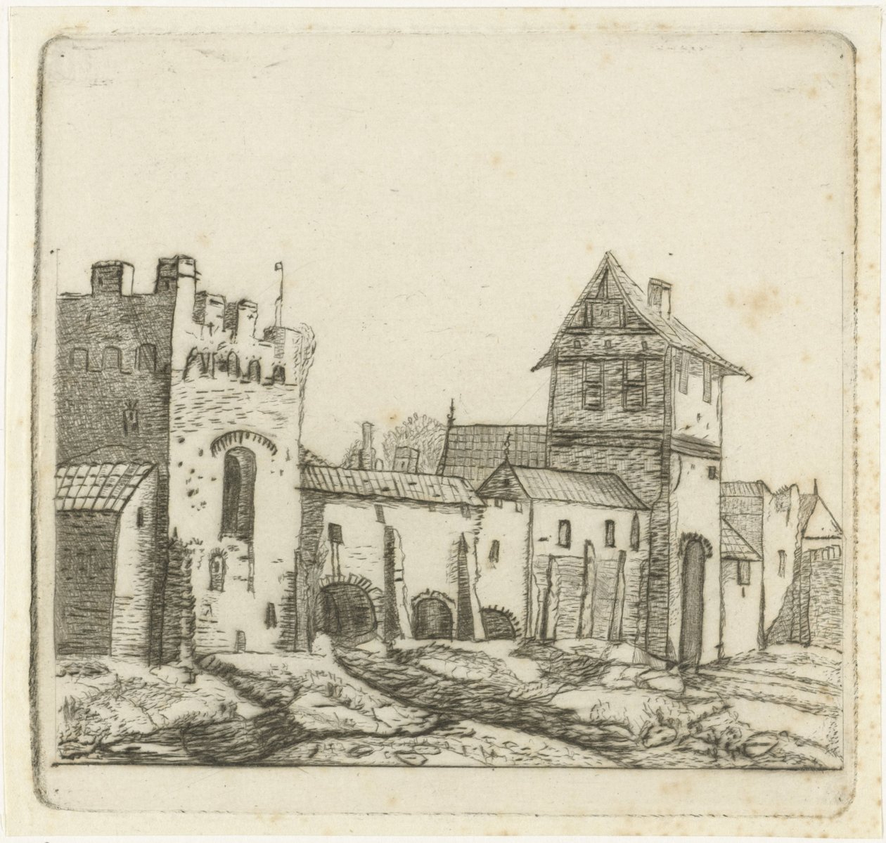 Bymure af Christiaan Friedrich Ruppe