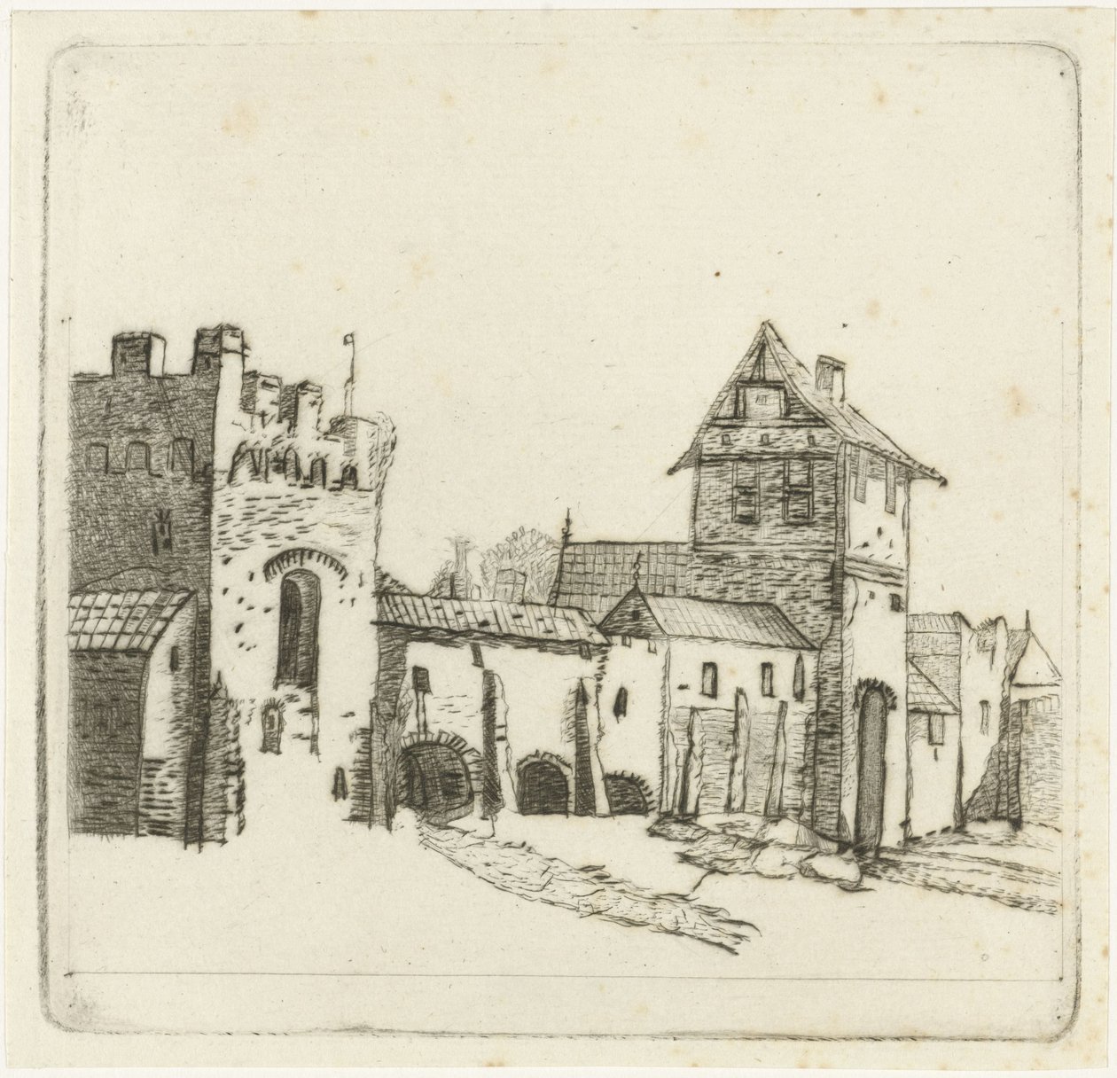 Bymure af Christiaan Friedrich Ruppe