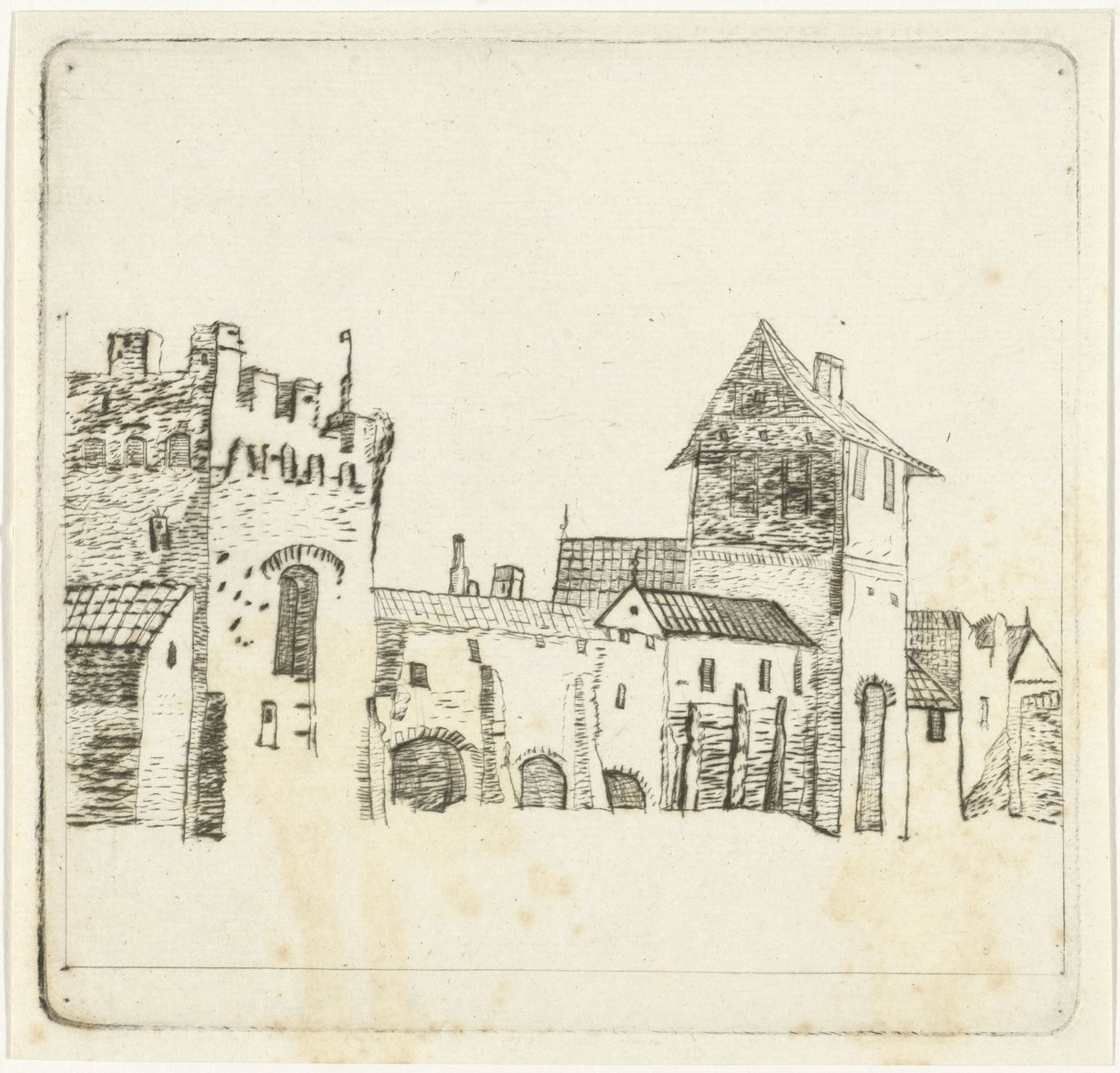 Bymure af Christiaan Friedrich Ruppe