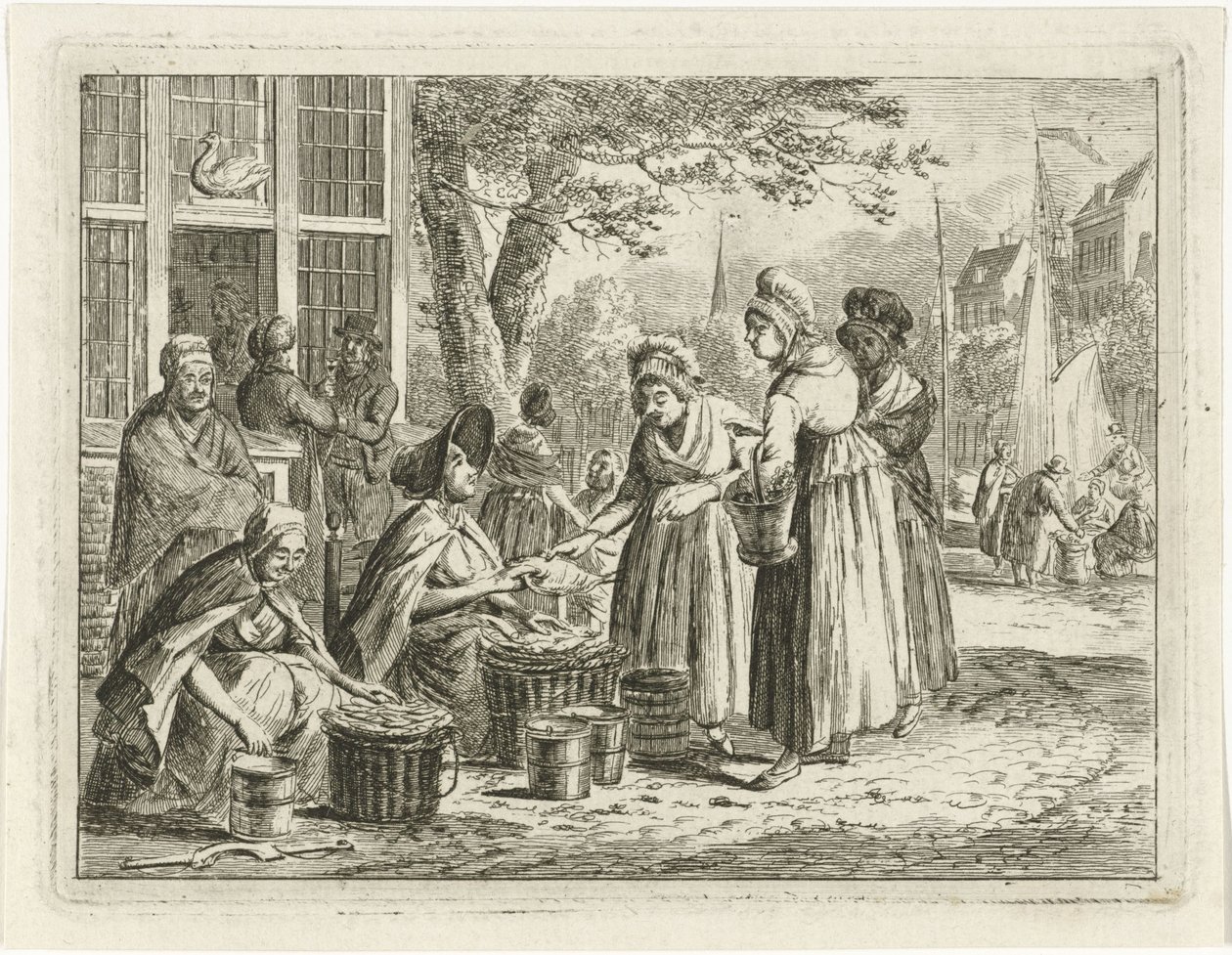 fiskehandlere af Christiaan Meijer