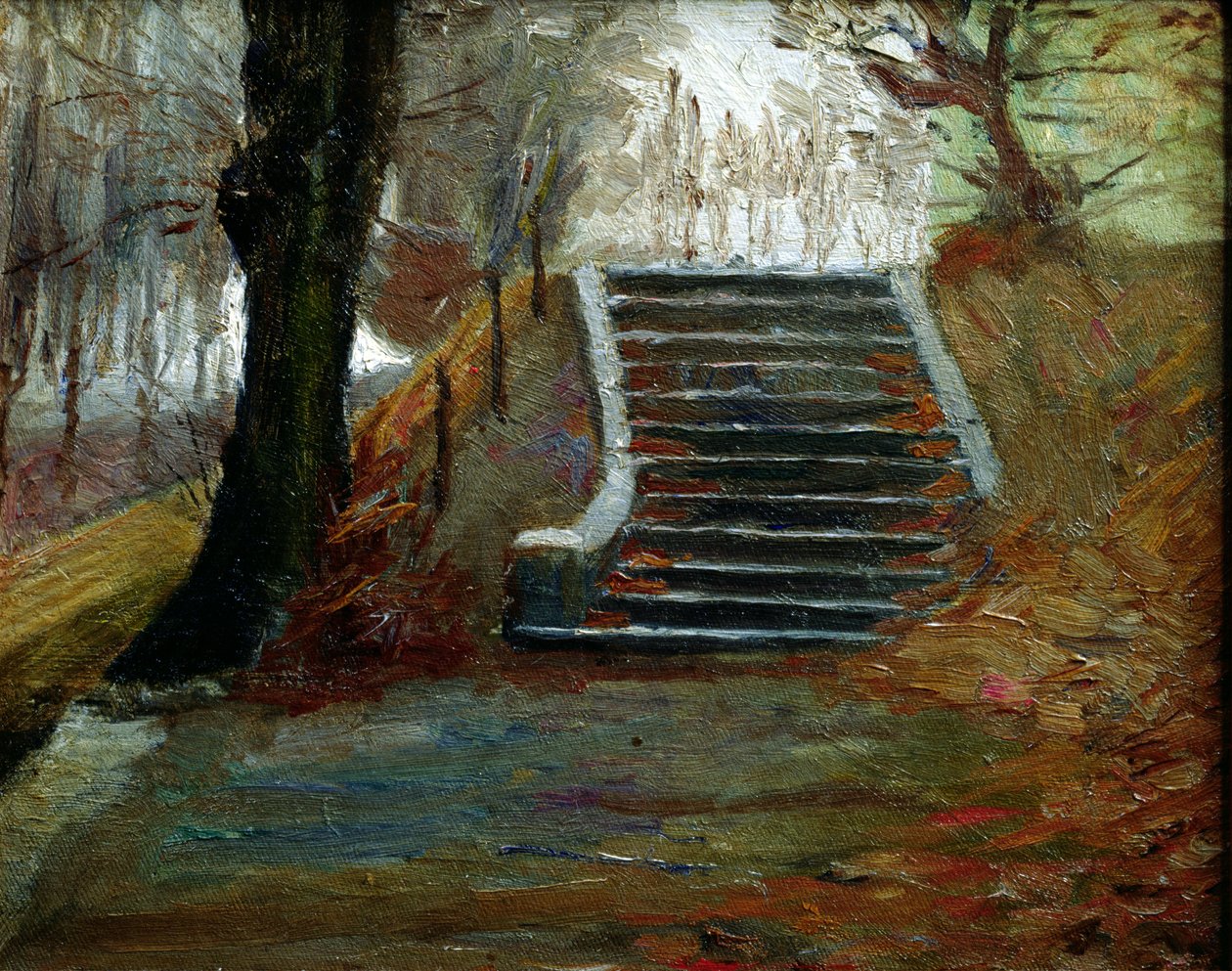 Trappen i Frederiksberg Have, København af Christian Clausen