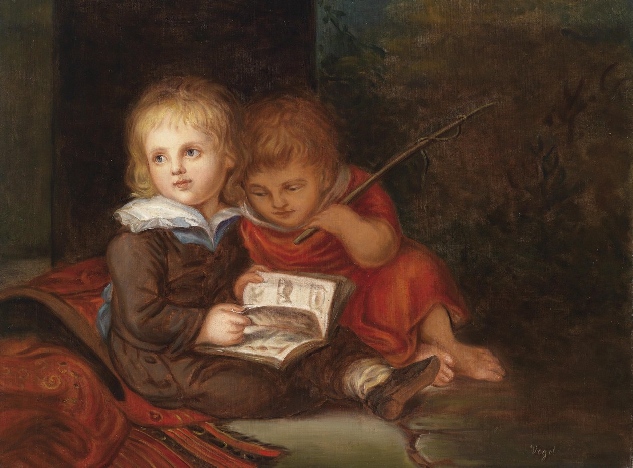 Kunstnerens sønner af Christian Leberecht Vogel