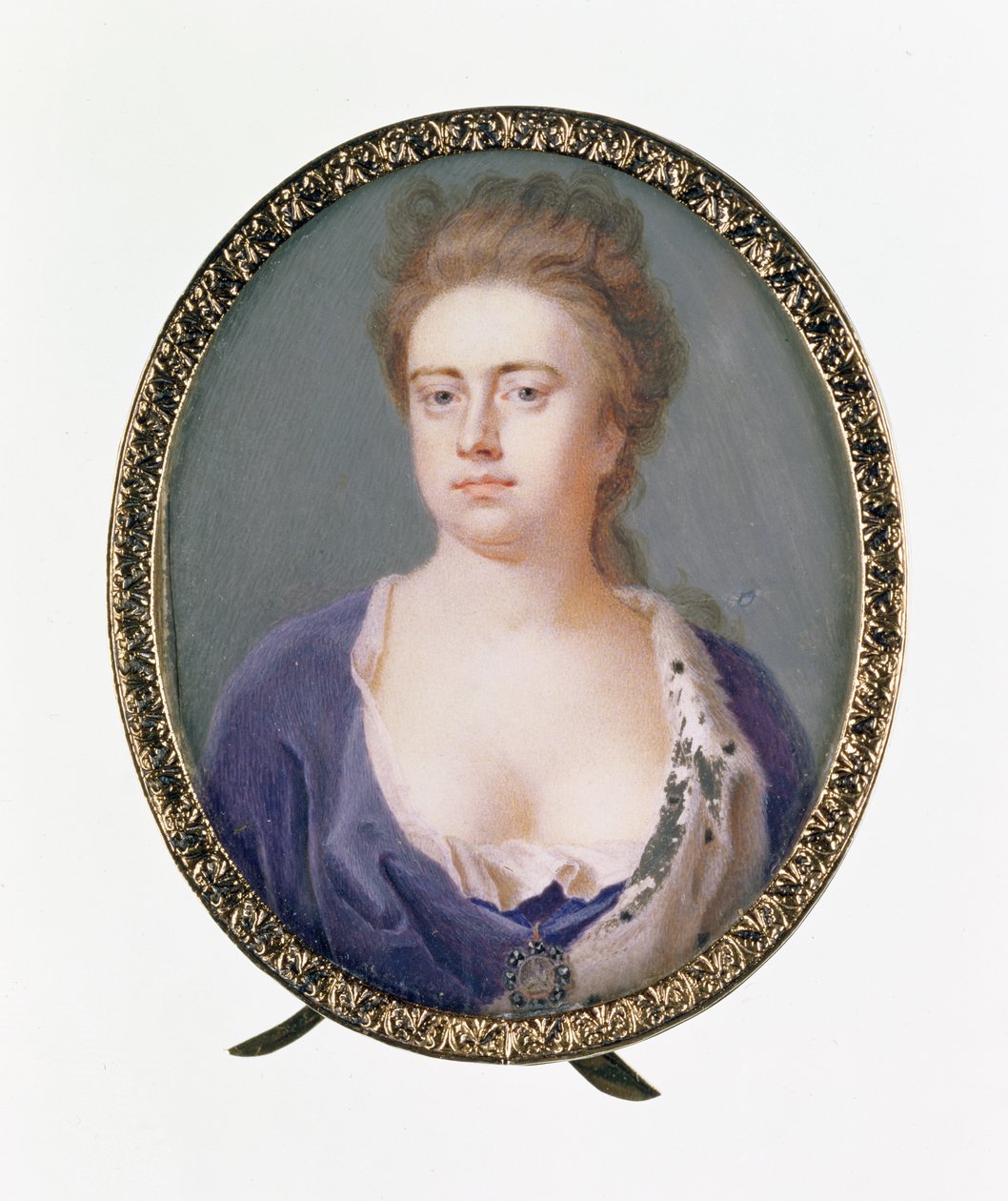 Miniature af dronning Anne af Christian Richter