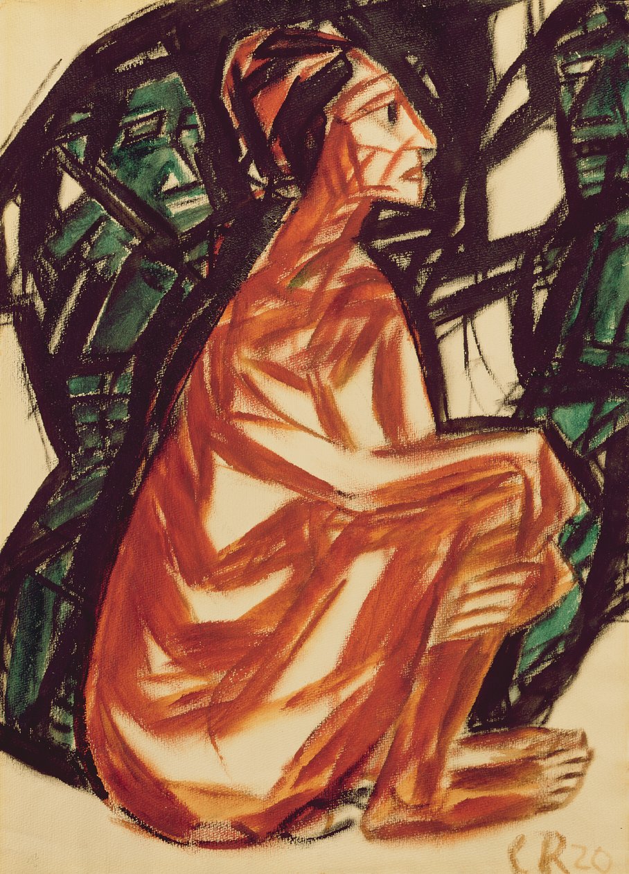 Venter, 1920 af Christian Rohlfs