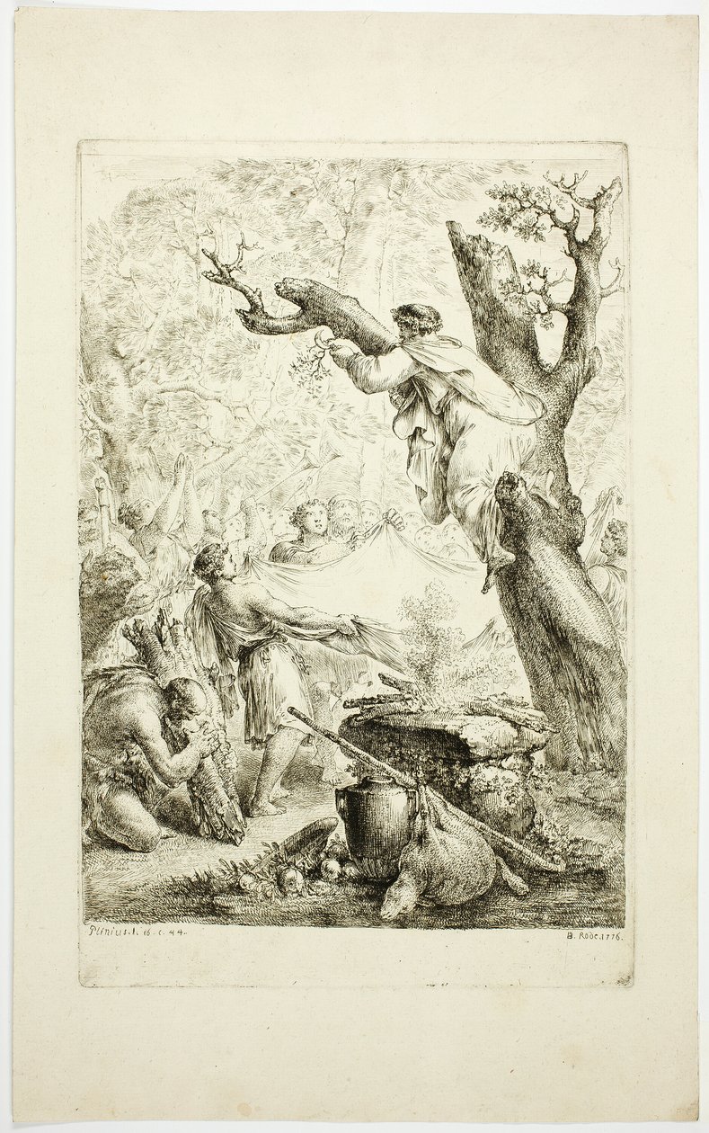 Scene fra Plinius af Christian Bernhard Rode